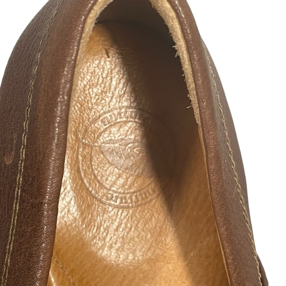 Nurture Malone Brown Leather Slip On Wedge Loafer Comfort Shoe Sz 9 - Picture 8 of 10